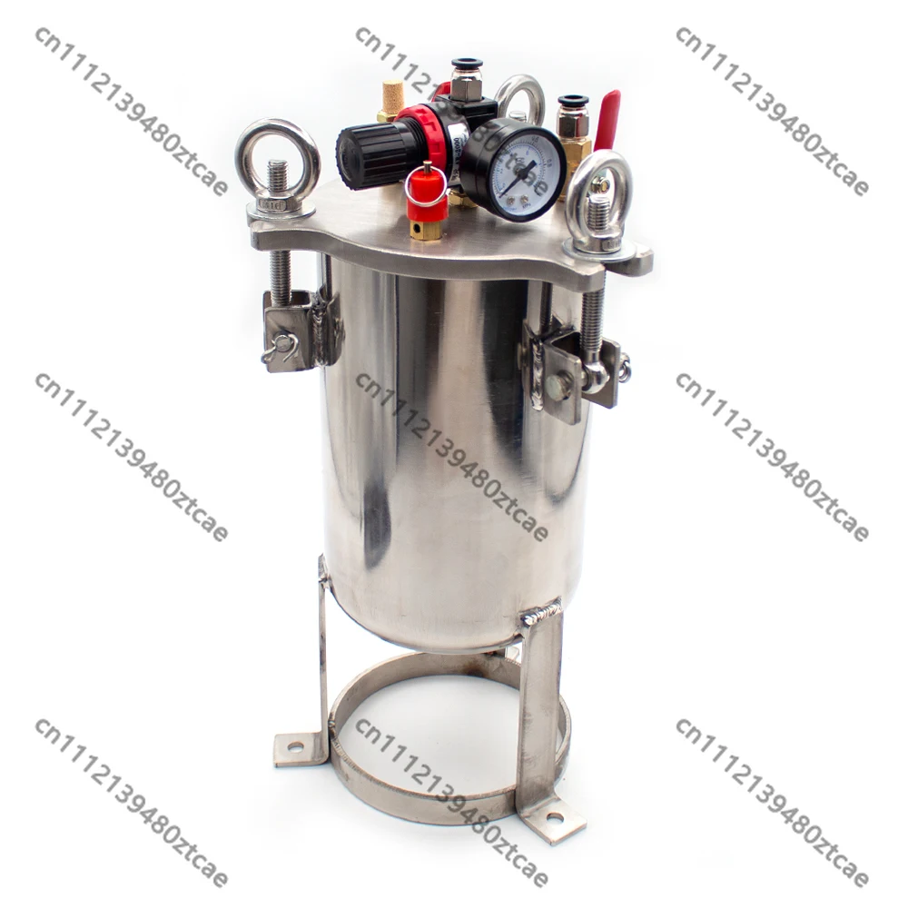 1L Stainless Steel Pressure Barrel Flat/Conical/Bottom‑Out Bottom PneumaticAutomatic Dispensing Pressure Tank For Glue Dispenser
1L Stainless Steel Pressure Barrel Flat/Conical/Bottom‑Out Bottom PneumaticAutomatic Dispensing Pressure Tank For Glue Dispenser