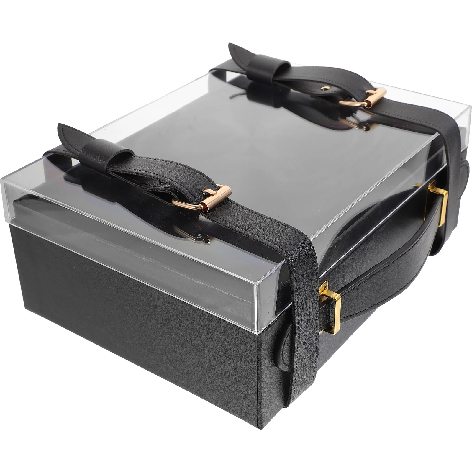 Acrylic Gift Box 23x17x9cm Black Small Handheld Multi Function Birthday Wedding Party Christmas Present Container Packaging
Acrylic Gift Box 23x17x9cm Black Small Handheld Multi Function Birthday Wedding Party Christmas Present Container Packaging