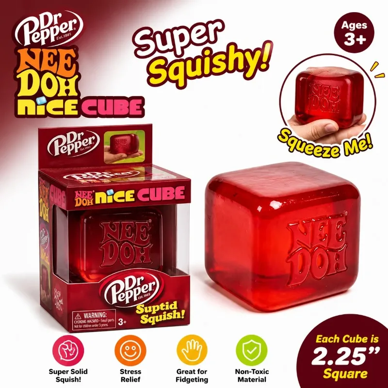 Soft Cube Squishy Toy Stress Relief Fidget Toy Squeeze Sensory Cube for Kids Adults Anxiety Calm Hand Play Toy……
Soft Cube Squishy Toy Stress Relief Fidget Toy Squeeze Sensory Cube for Kids Adults Anxiety Calm Hand Play Toy……