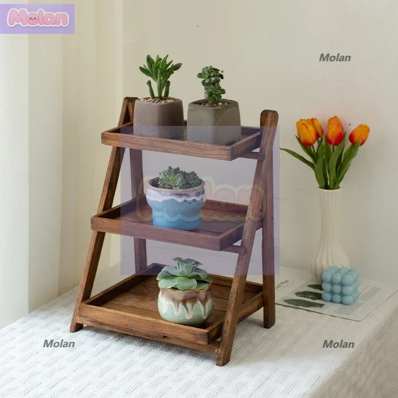 Home living room balcony bay window light luxury small flower stand desktop succulent stand creative display stand retro
Home living room balcony bay window light luxury small flower stand desktop succulent stand creative display stand retro