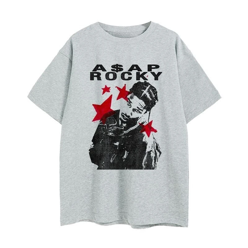 Men's Pure Cotton Printing Short-sleeved T-shirt Europeasummer and Autumn Loose Top Bottoming Shirt Men's and Women's Trendy Ins
Men's Pure Cotton Printing Short-sleeved T-shirt Europeasummer and Autumn Loose Top Bottoming Shirt Men's and Women's Trendy Ins