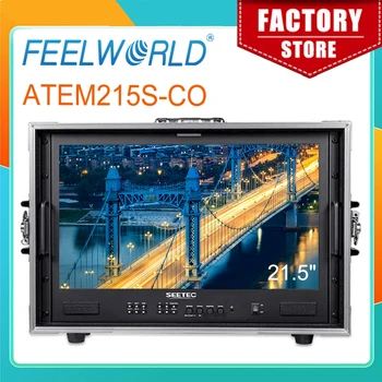 SEETEC 21.5 inch ATEM215S-CO Portable Carry-on Multi-camera Director Monitor 3G-SDI HDMI Full HD 1920x1080