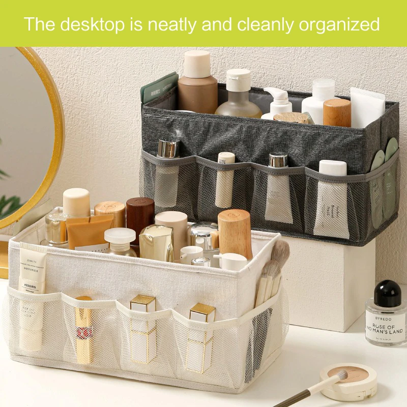 Underwear Storage Box Capacity Foldable Cosmetic with Multi Compartments Mesh Pockets Makeup Brush for Bedroom
Underwear Storage Box Capacity Foldable Cosmetic with Multi Compartments Mesh Pockets Makeup Brush for Bedroom