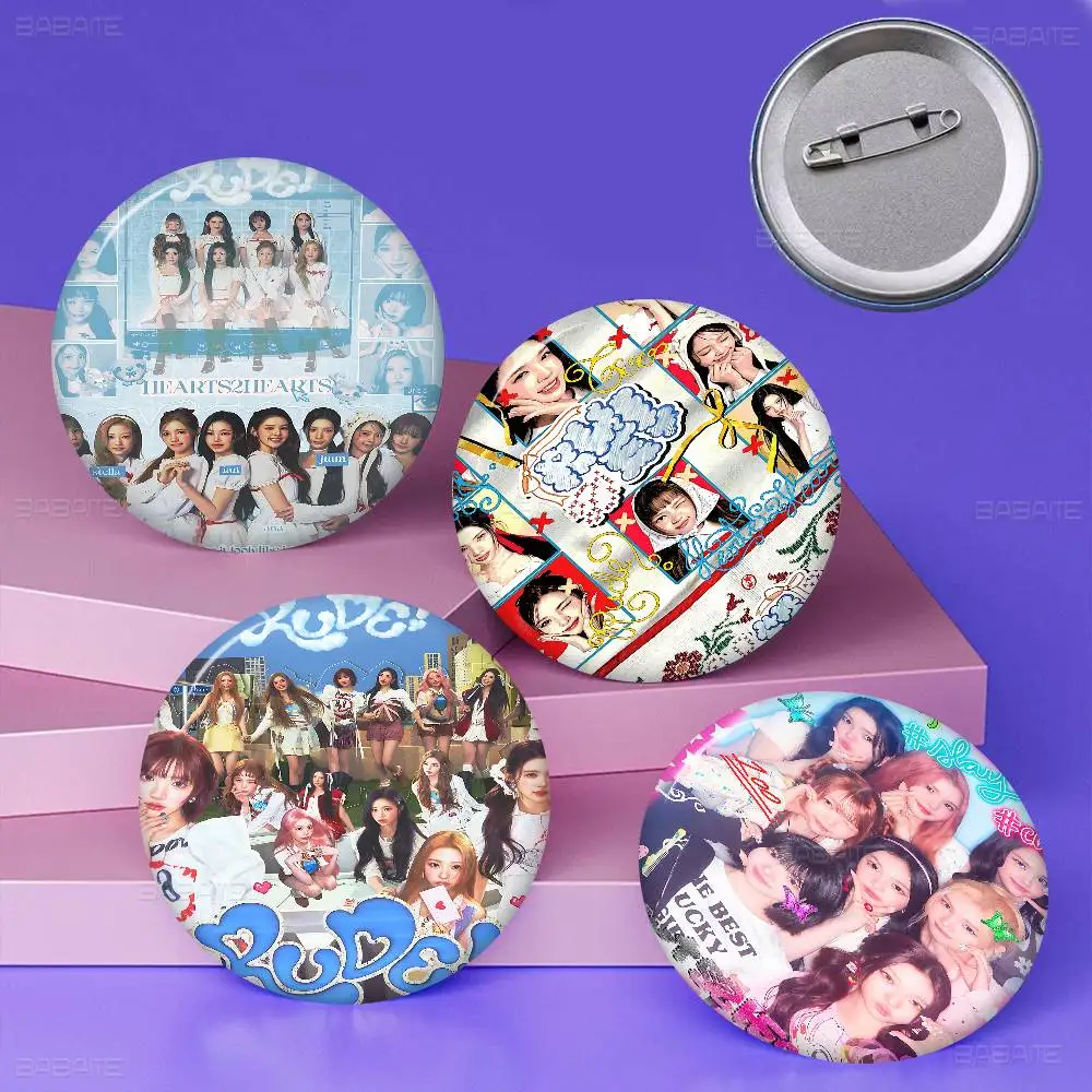 Забавные броши-значки H2H H-heart2heart Kpop 58 мм с животными для рюкзаков и одежды, подарочный аксессуар
Забавные броши-значки H2H H-heart2heart Kpop 58 мм с животными для рюкзаков и одежды, подарочный аксессуар