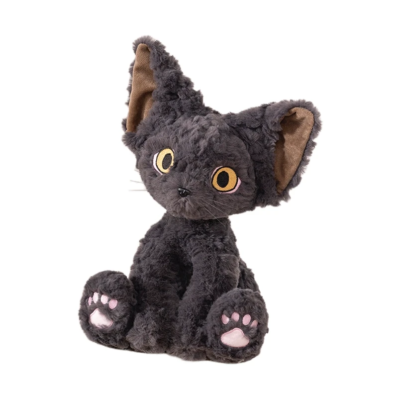40 см милые черные плюшевые игрушки Devon Rex Имитация мягких пушистых животных кошка куклы подарок на день рождения для девочек декор комнаты
40 см милые черные плюшевые игрушки Devon Rex Имитация мягких пушистых животных кошка куклы подарок на день рождения для девочек декор комнаты