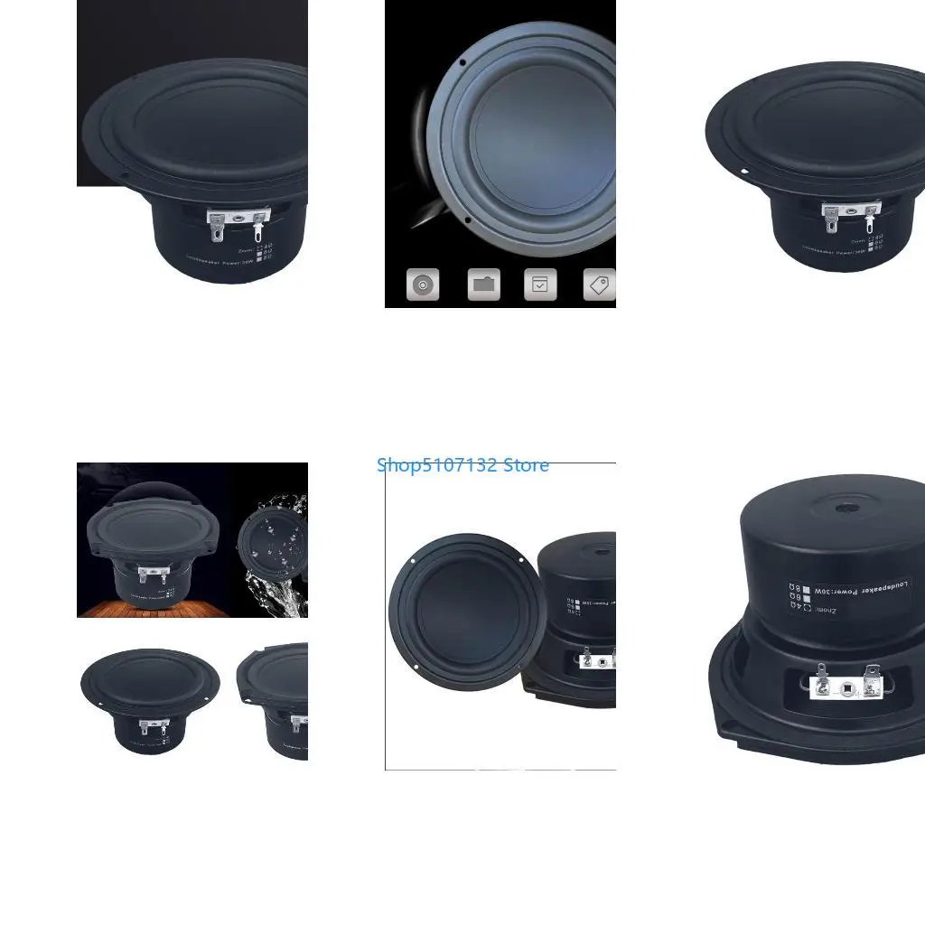 87HD Versatility 5.25Inch Subwoofer 4Ohm Speaker Component for Home Theater and Gaming Systems Dynamic Sound Speakers
87HD Versatility 5.25Inch Subwoofer 4Ohm Speaker Component for Home Theater and Gaming Systems Dynamic Sound Speakers