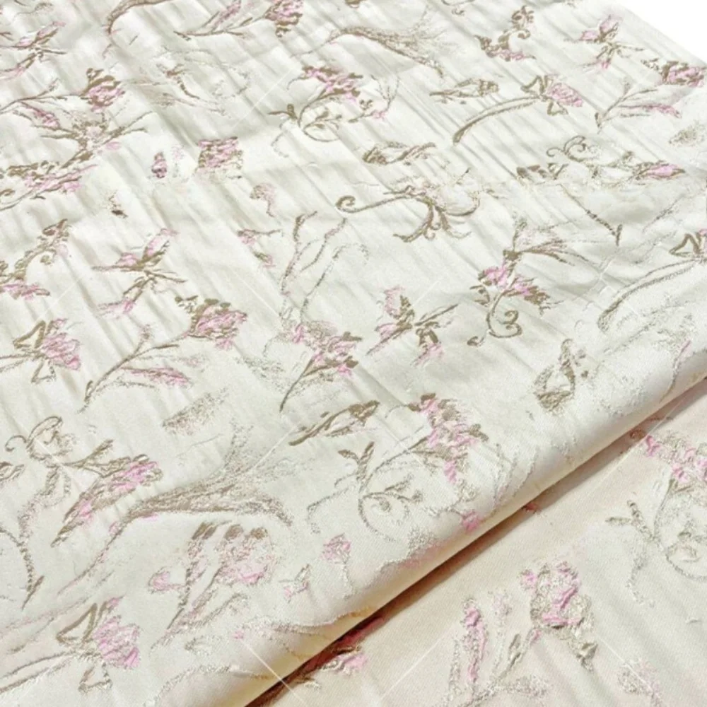 Metal Wire Brocade Jacquard Fabric Yarn Dyed Dress Trench Coat Fashion Clothing Design for Diy Sewing Cloth By The Meter
Metal Wire Brocade Jacquard Fabric Yarn Dyed Dress Trench Coat Fashion Clothing Design for Diy Sewing Cloth By The Meter