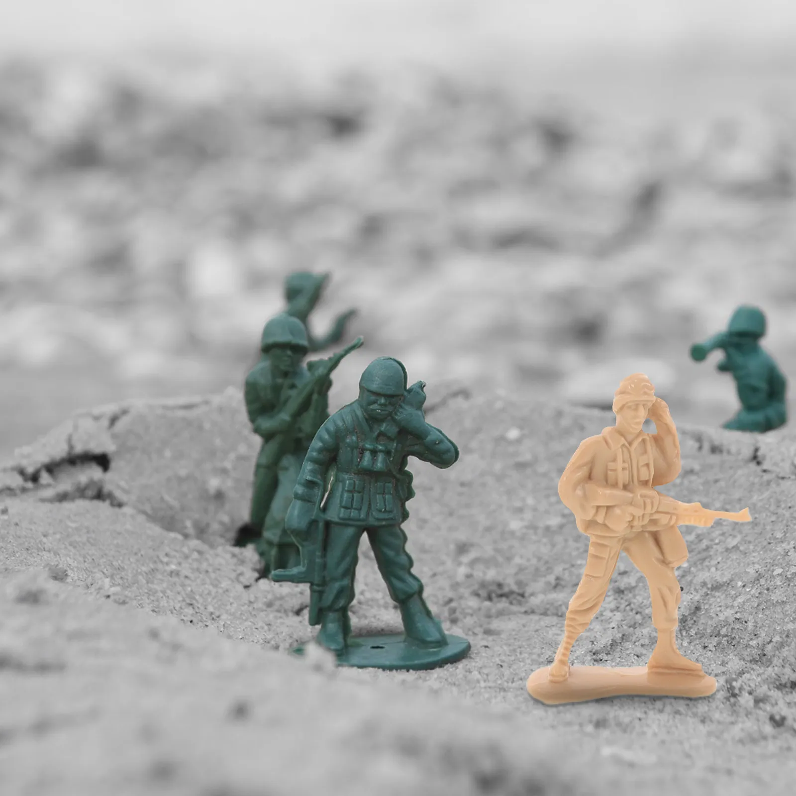 100Pcs Miniature Soldier Figures Plastic Realistic Tiny People Models for Sand Table Micro Landscaping Desk Decor Home Office
100Pcs Miniature Soldier Figures Plastic Realistic Tiny People Models for Sand Table Micro Landscaping Desk Decor Home Office