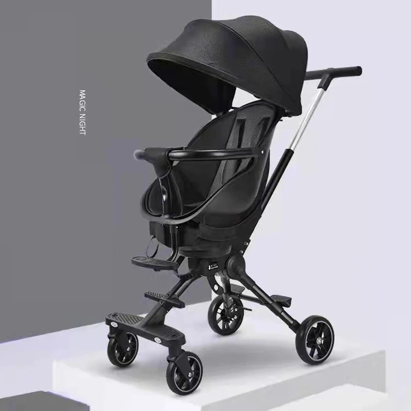 Baby Stroller 360 Degree Swivel Seat Children Travel Trolley Two way Four-wheel Stroller For 1-5 years old
Baby Stroller 360 Degree Swivel Seat Children Travel Trolley Two way Four-wheel Stroller For 1-5 years old