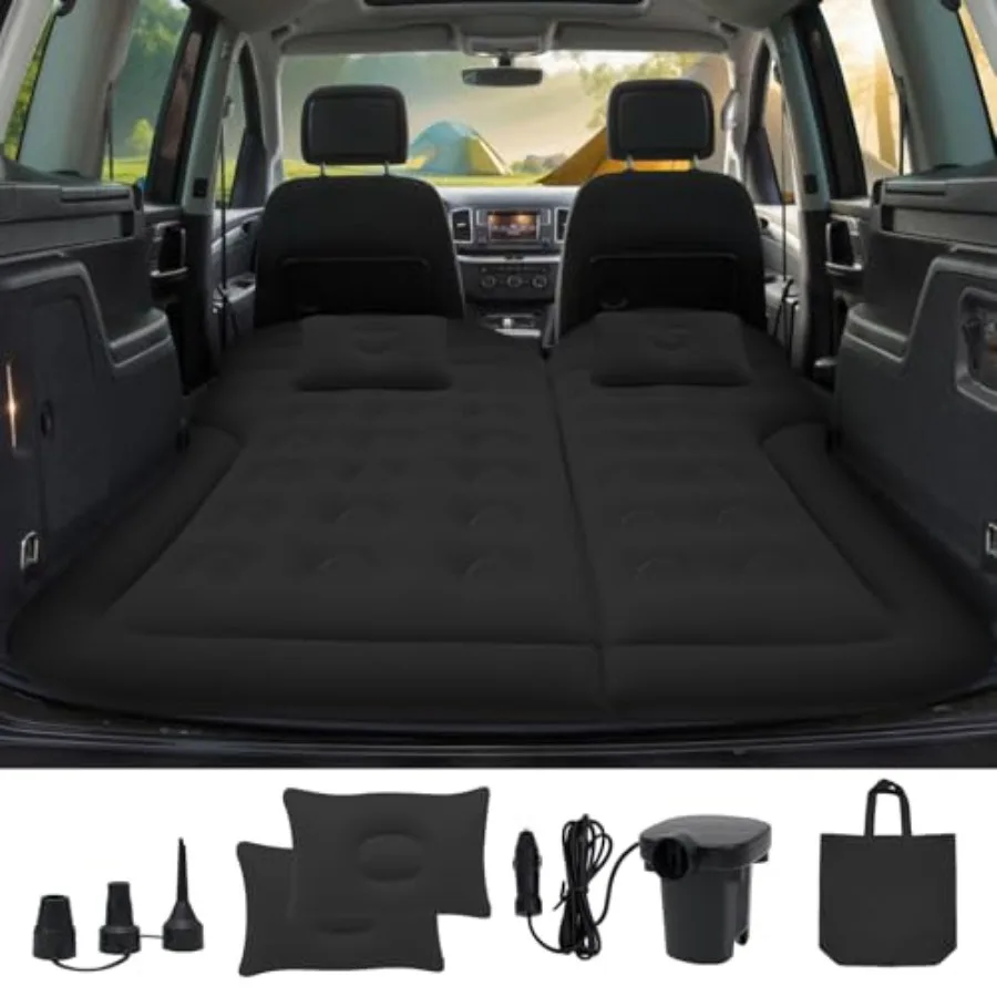 SUV Air Mattress for Camping, Air Mattress for Car Compatible with SUV, Camping Bed with Pump, Inflatable Sleeping Pad for Car
SUV Air Mattress for Camping, Air Mattress for Car Compatible with SUV, Camping Bed with Pump, Inflatable Sleeping Pad for Car