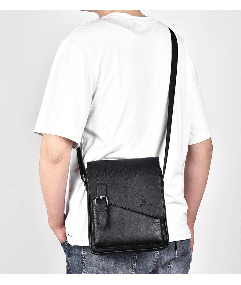 Men's Retro Casual Crossbody Bag Large Capacity Tote Bag Versatile Diagonal Hanging Bag Japanese Style Single Shoulder Bag Men's Retro Casual Crossbody Bag Large Capacity Tote Bag Versatile Diagonal Hanging Bag Japanese Style Single Shoulder Bag