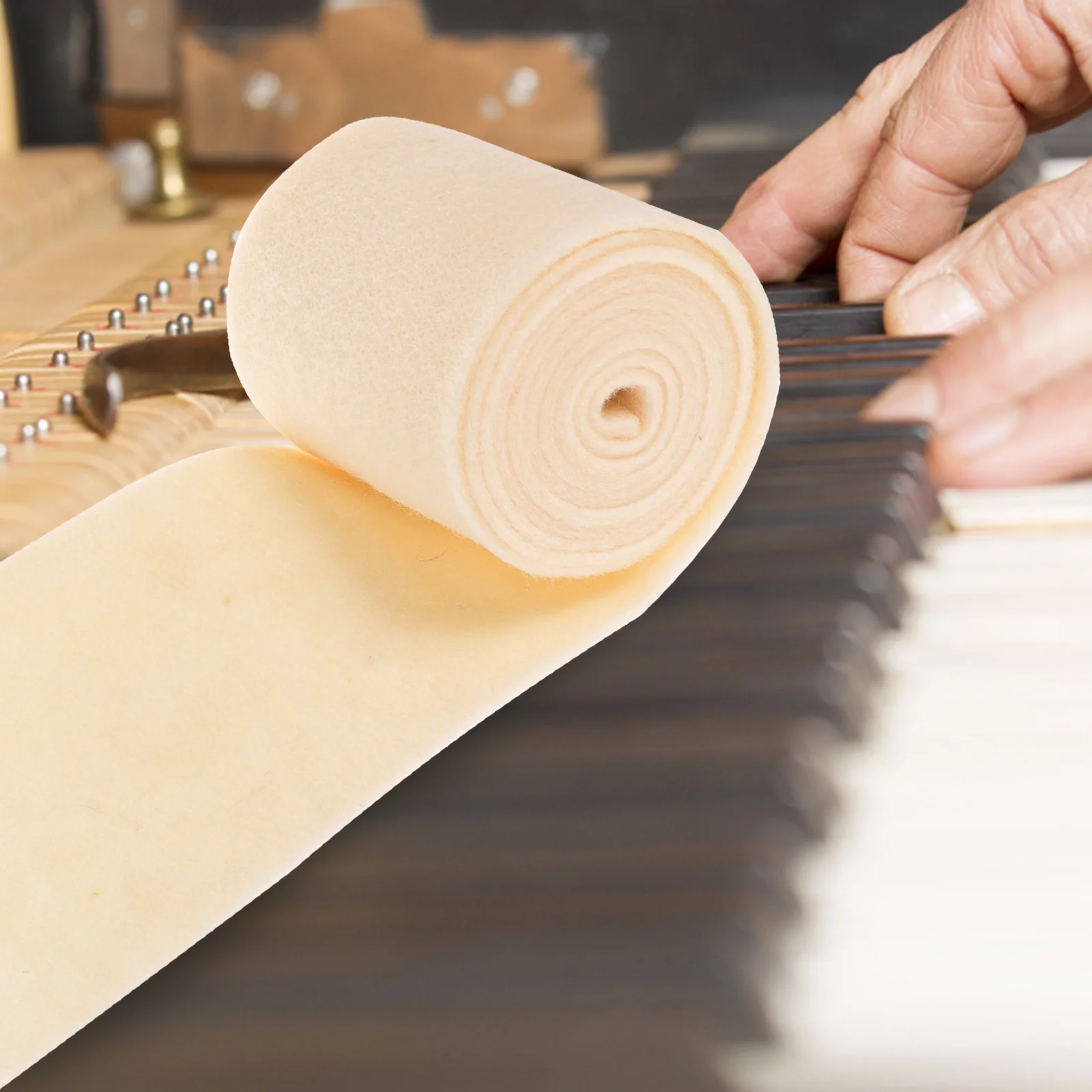 1 Roll Piano Felt Strip Premium Quality Maintenance Repair Tool for Piano Tuning Professional Replacement Mute Accessory
1 Roll Piano Felt Strip Premium Quality Maintenance Repair Tool for Piano Tuning Professional Replacement Mute Accessory