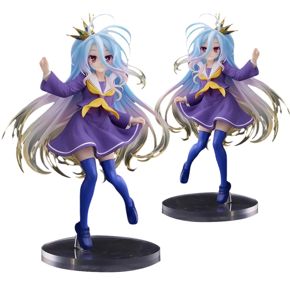 18cm No Game No Life Anime Figure Original White Uniform Action Figures Collection Girls Model Character Display Gift
18cm No Game No Life Anime Figure Original White Uniform Action Figures Collection Girls Model Character Display Gift