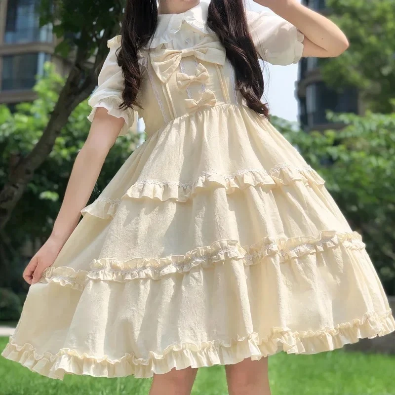 Candy 2025 Pink Apricot Blue Red Bow Sleeveless Dress New Women Lolita Dress Suspenders Cute Kawaii Ruffles Princess dfd3e
Candy 2025 Pink Apricot Blue Red Bow Sleeveless Dress New Women Lolita Dress Suspenders Cute Kawaii Ruffles Princess dfd3e