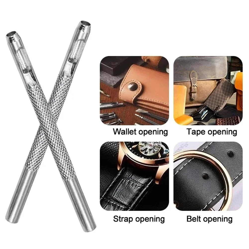 4x Leather Punching Tool Belt Round Hole Punchers Househeld Leather Kit Belt Watch Band Hollow DIY Tools 2.5mm3mm3.5mm4mm
4x Leather Punching Tool Belt Round Hole Punchers Househeld Leather Kit Belt Watch Band Hollow DIY Tools 2.5mm3mm3.5mm4mm