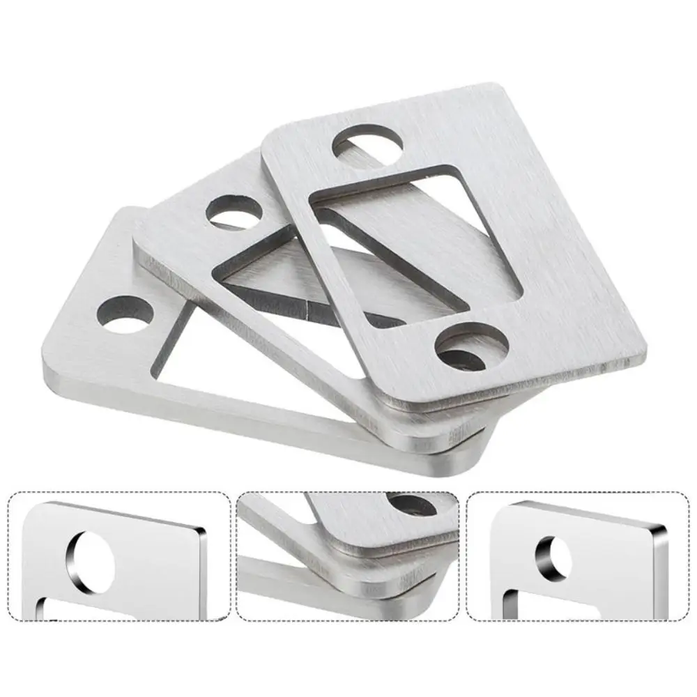 Three Different Thickness Door Strike Shim Plates Stainless Steel Material Spacer Design Stainless Steel Spacer
Three Different Thickness Door Strike Shim Plates Stainless Steel Material Spacer Design Stainless Steel Spacer