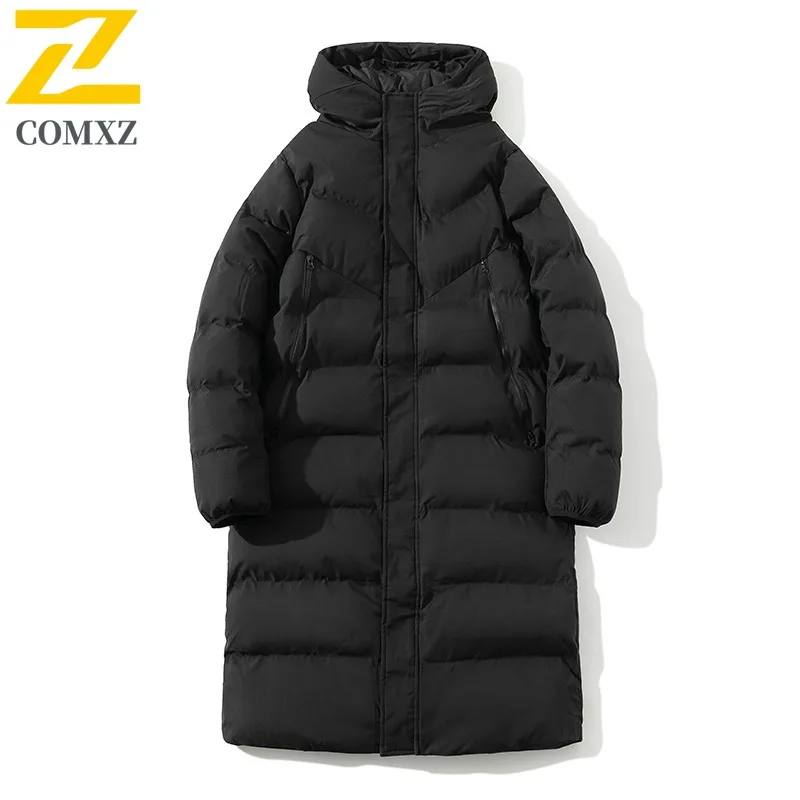COMXZ Мужская рабочая стеганая куртка с непринужденным дизайном с капюшоном, уличная утолщенная теплая парка, деловая повседневная легкая зимняя куртка
COMXZ Мужская рабочая стеганая куртка с непринужденным дизайном с капюшоном, уличная утолщенная теплая парка, деловая повседневная легкая зимняя куртка