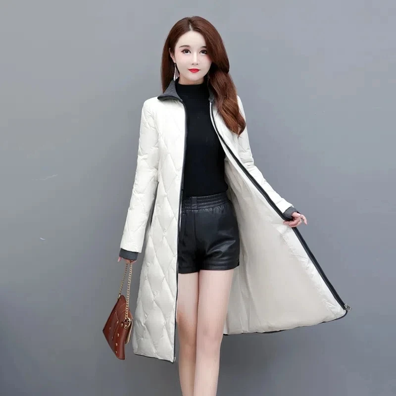 Down Cotton Jacket Women 2023 Autumn Winter New Fashion All-match Thick Padded Coat Female Large Size Long Warm Parkas
Down Cotton Jacket Women 2023 Autumn Winter New Fashion All-match Thick Padded Coat Female Large Size Long Warm Parkas