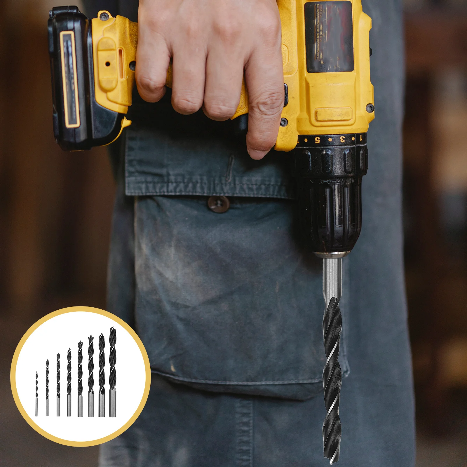 8Pcs Stainless Steel Metal Drill Bit Set 3-10mm High Hardness Quick Drill Bits for Woodworking Impact Driver Compatible
8Pcs Stainless Steel Metal Drill Bit Set 3-10mm High Hardness Quick Drill Bits for Woodworking Impact Driver Compatible