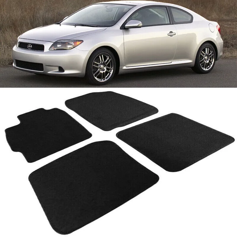 4 Pcs Custom Fit Black Trim Front Rear Nylon Carpet Floor Mat For 04-10 Scion TC United States
4 Pcs Custom Fit Black Trim Front Rear Nylon Carpet Floor Mat For 04-10 Scion TC United States