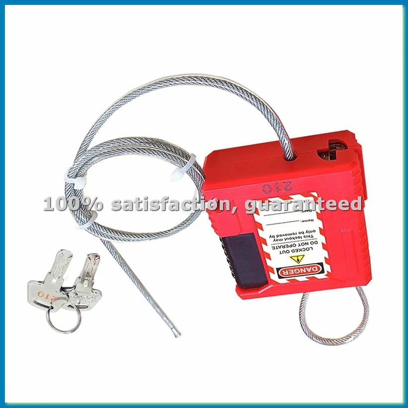 Кабельный замок Lockout Tagout - регулируемый, 3,3 фута, стальной, с виниловым покрытием, -Cable-A79U
Кабельный замок Lockout Tagout - регулируемый, 3,3 фута, стальной, с виниловым покрытием, -Cable-A79U