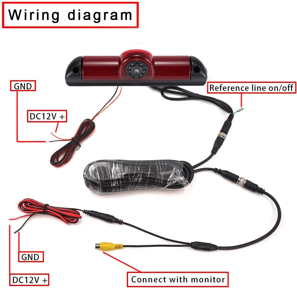 Car Reversing camera for Van Fiat Ducato Peugeot Boxter Citroen Jumper Aviation interface cable set
Car Reversing camera for Van Fiat Ducato Peugeot Boxter Citroen Jumper Aviation interface cable set