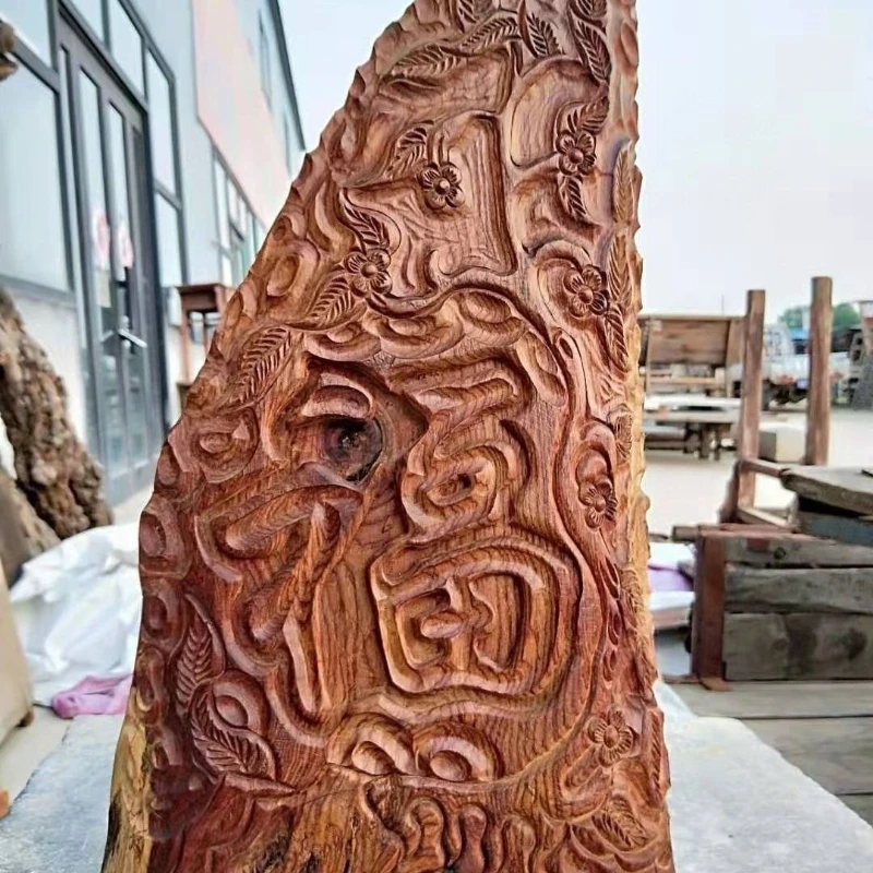 A piece of high-quality rosewood root carving, purely hand-carved, neatly and orderly engraving
A piece of high-quality rosewood root carving, purely hand-carved, neatly and orderly engraving