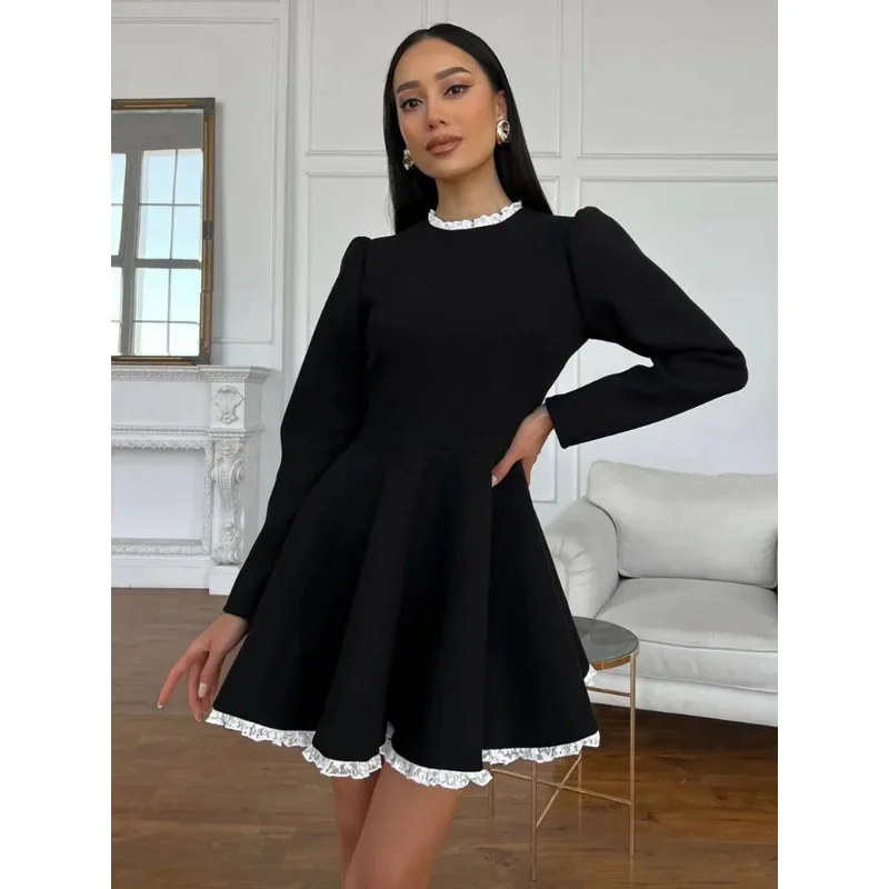 Jinia black lace mini dress for women fashion patchwork high waist elegant vintage dress summer patchwork party dress gown 2025
Jinia black lace mini dress for women fashion patchwork high waist elegant vintage dress summer patchwork party dress gown 2025