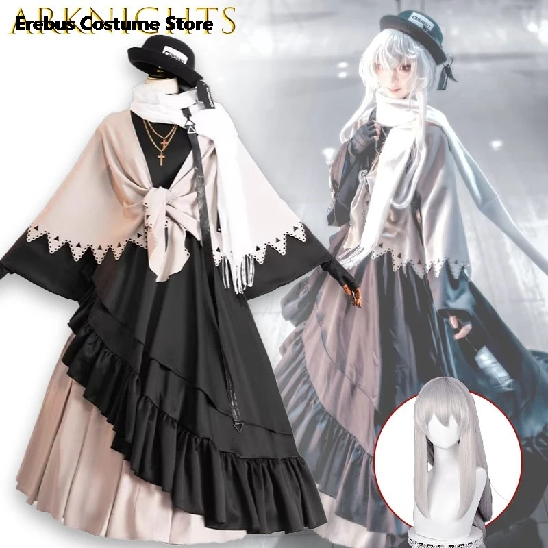 Arknights Specter Cambrian Undercurrent Dark Fantasy Cosplay Costume Full Set Gothic Elegant Dress Roleplay Outfit Play Role
Arknights Specter Cambrian Undercurrent Dark Fantasy Cosplay Costume Full Set Gothic Elegant Dress Roleplay Outfit Play Role