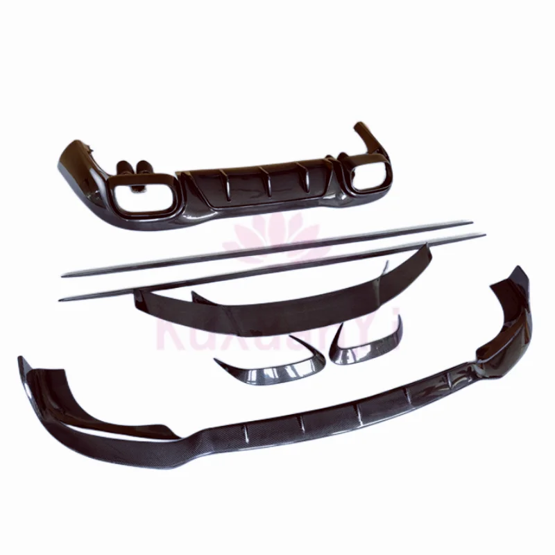 For Mercedes Benz AMG G50 AMG G43 AMG GBS Style Carbon Fiber Body Kit Front bar Edge Side Skirt and Rear Diffuser Vent
For Mercedes Benz AMG G50 AMG G43 AMG GBS Style Carbon Fiber Body Kit Front bar Edge Side Skirt and Rear Diffuser Vent