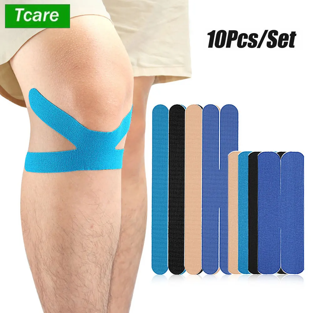 10Pcs/Set Kinesiology Tape for Ankle Knee Shoulder Elbow Running Any Activity Support Tape, Precut Knee Tape for Knees Stability
10Pcs/Set Kinesiology Tape for Ankle Knee Shoulder Elbow Running Any Activity Support Tape, Precut Knee Tape for Knees Stability