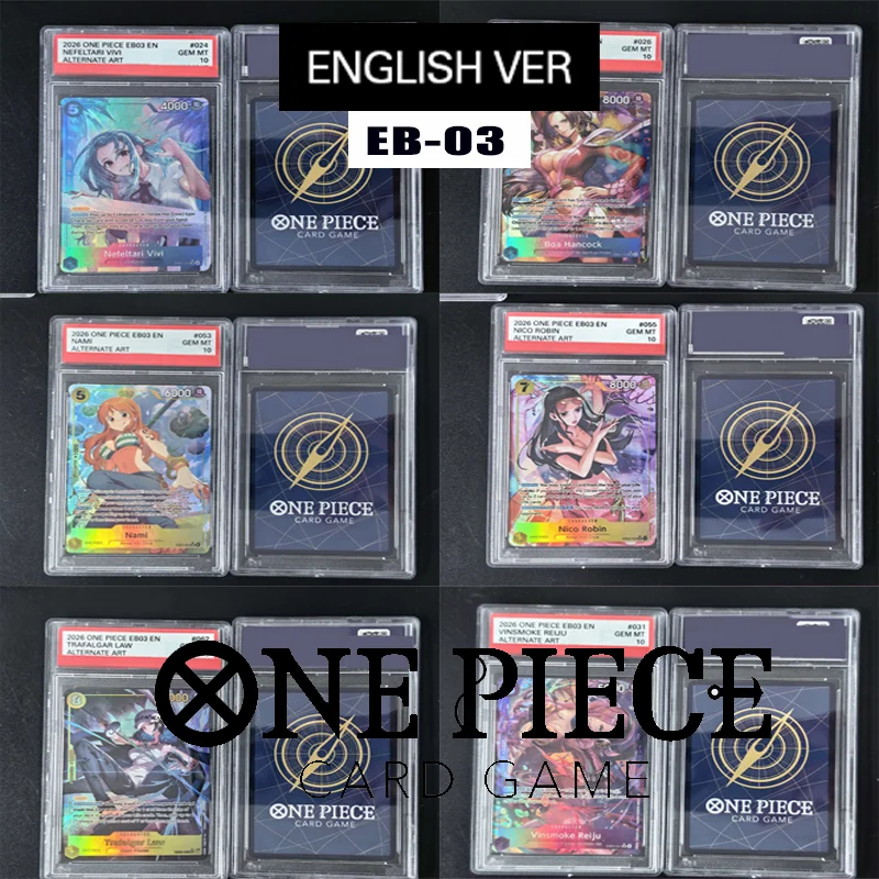 Diy English Rating Card 2026 One Piece Eb03-Extra Booster -One Piece Heroines Edition Nami Reiju Boa Hancock Collection Card
Diy English Rating Card 2026 One Piece Eb03-Extra Booster -One Piece Heroines Edition Nami Reiju Boa Hancock Collection Card