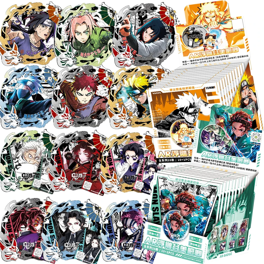 Hot Blooded Anime Naruto 75mm AR Relief Badge Uchiha Sasuke Gaara Popular Character Collection Cards Children Hobby Trendy Gifts
Hot Blooded Anime Naruto 75mm AR Relief Badge Uchiha Sasuke Gaara Popular Character Collection Cards Children Hobby Trendy Gifts