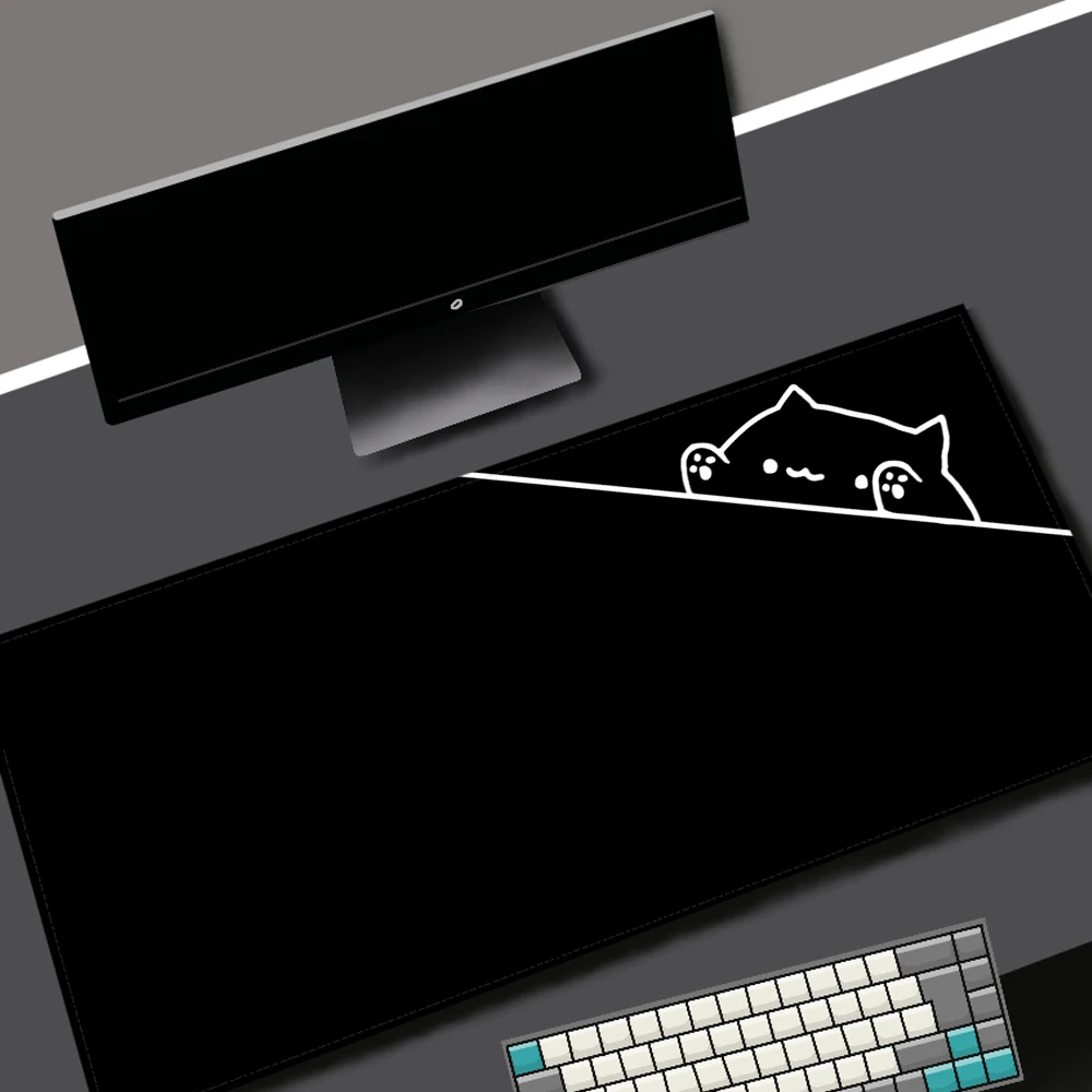 Black Large Mousepad Cat Kawaii Deskmat Cute Gamer Carpet Japan Anime Mouse Pad Personalized Office Mouse Mat Gaming Accessories
Black Large Mousepad Cat Kawaii Deskmat Cute Gamer Carpet Japan Anime Mouse Pad Personalized Office Mouse Mat Gaming Accessories