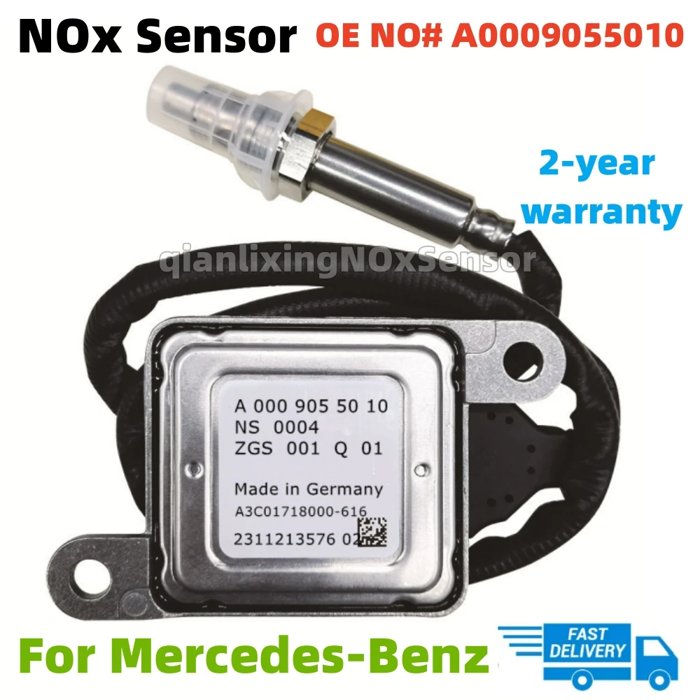 A0009055010 Original New Nitrogen Oxygen NOx Sensor 12V For Mercedes Benz Accessories Auto Engine Spare Parts
A0009055010 Original New Nitrogen Oxygen NOx Sensor 12V For Mercedes Benz Accessories Auto Engine Spare Parts