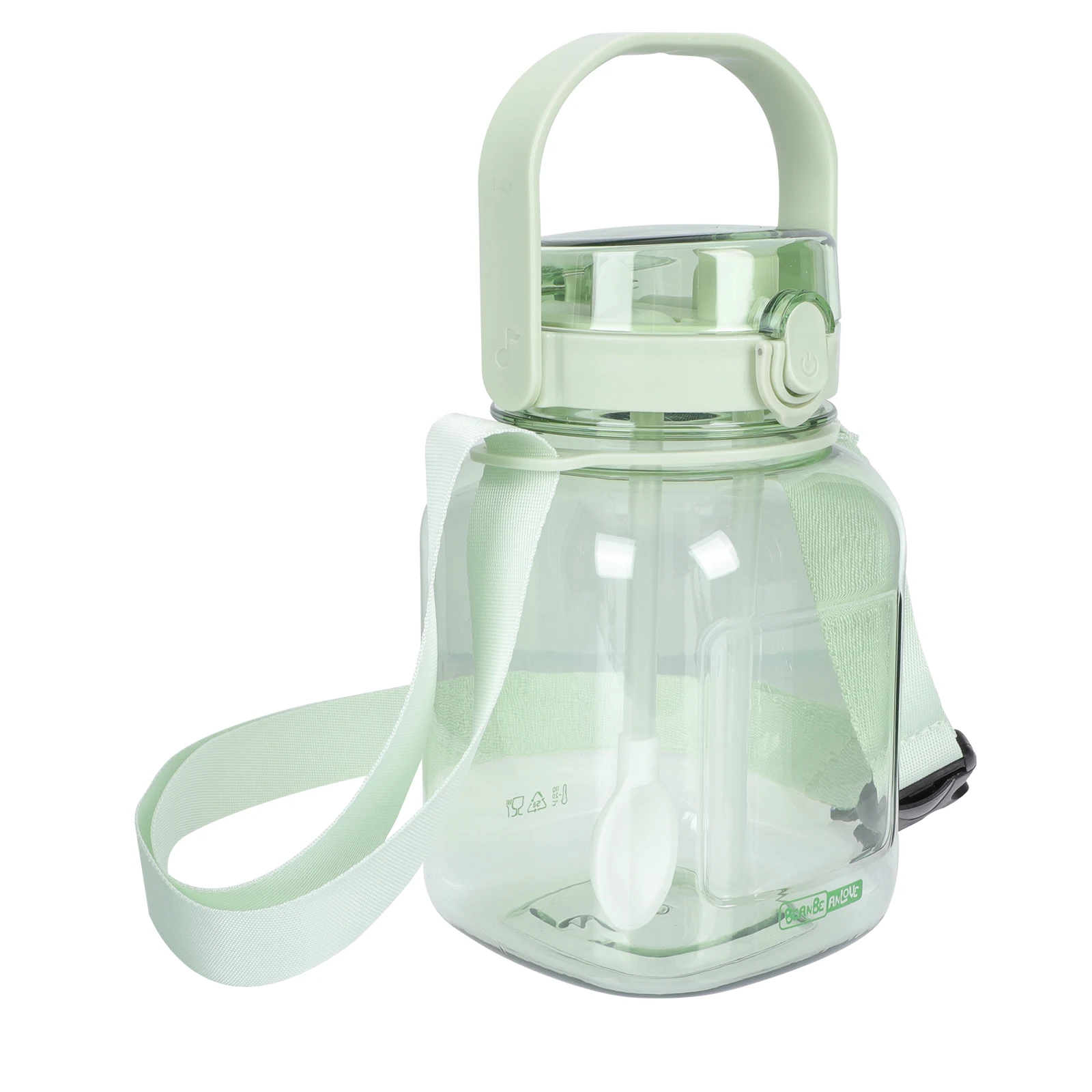 Large Capacity Water Bottle Easy Clean Sealed Juices Sports Gym Outdoor PC PP PE Silicone SUS304 Portable H Carry
Large Capacity Water Bottle Easy Clean Sealed Juices Sports Gym Outdoor PC PP PE Silicone SUS304 Portable H Carry