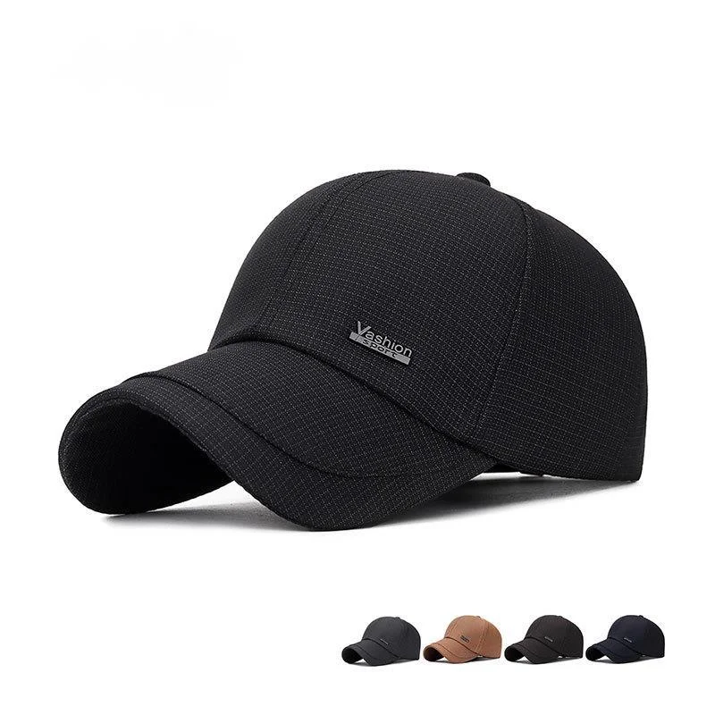 Cotton Dad Hat with Double Layer Peaks Adjustable Baseball Cap Trendy Trucker Hat for Mens Headwear
Cotton Dad Hat with Double Layer Peaks Adjustable Baseball Cap Trendy Trucker Hat for Mens Headwear