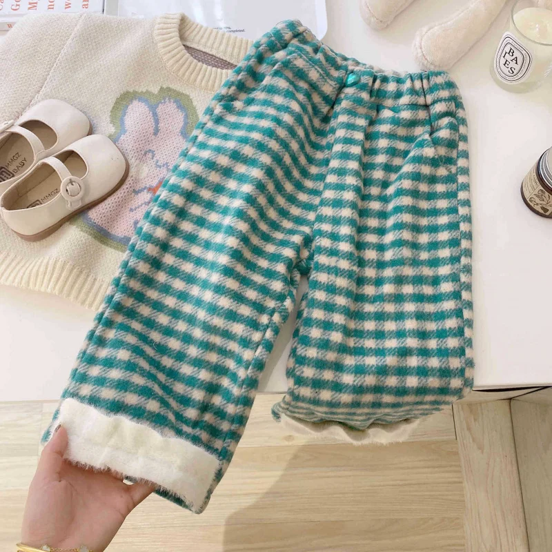 Korean Children's Clothing2024Autumn Clothes New Girls Cartoon Knitted Sweater Plaid Casual Pants Suit
Korean Children's Clothing2024Autumn Clothes New Girls Cartoon Knitted Sweater Plaid Casual Pants Suit