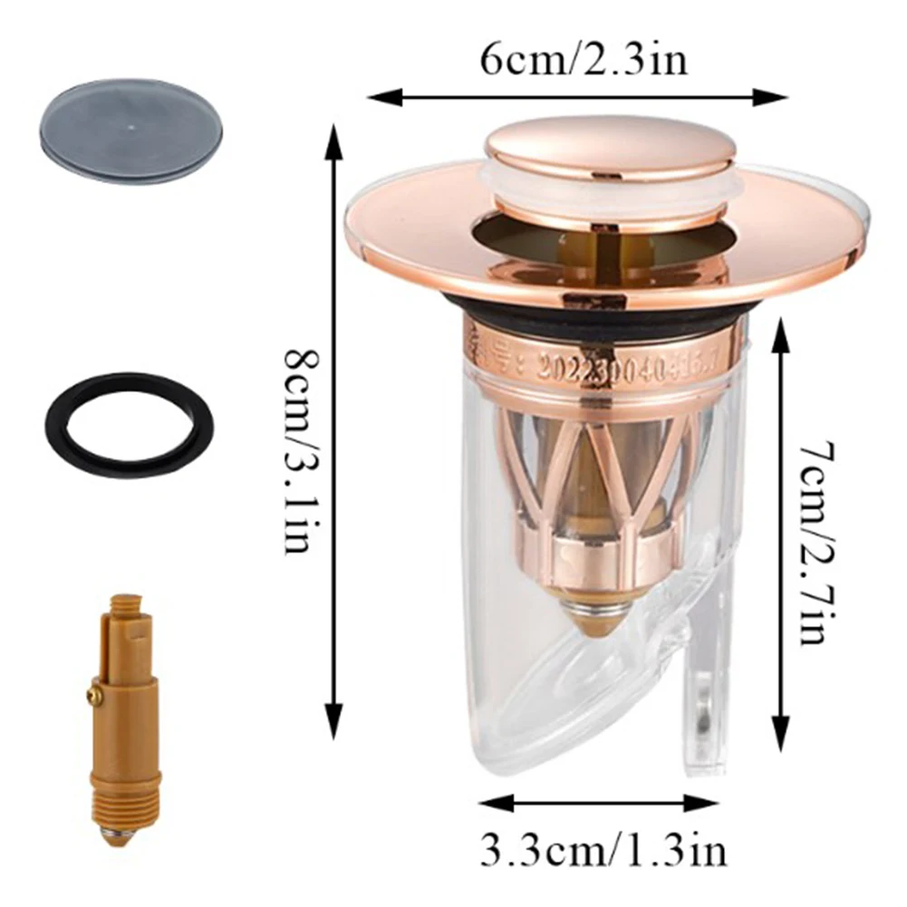 Easy To Use Drain Filter Core Basin Drain Filter Drain Cover Drain Stopper Pop-Up Bounce Shower Sink Strainer Bath
Easy To Use Drain Filter Core Basin Drain Filter Drain Cover Drain Stopper Pop-Up Bounce Shower Sink Strainer Bath