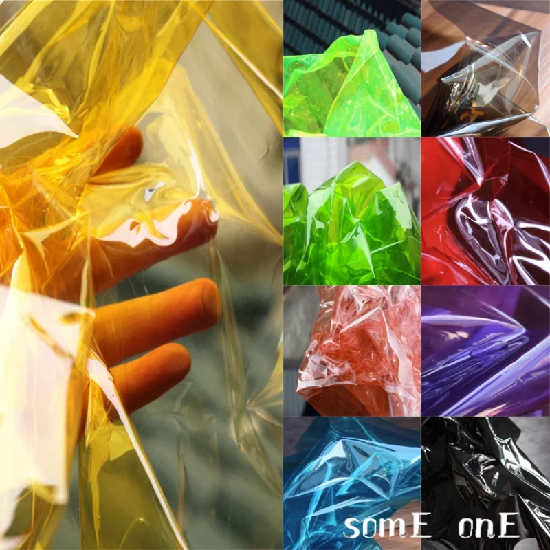 TPU PVC Fabric 22 Colors Liquid Plastic Film Waterproof DIY Crystal Bag Shoes Background Decor Raincoat Clothes Designer Fabric
TPU PVC Fabric 22 Colors Liquid Plastic Film Waterproof DIY Crystal Bag Shoes Background Decor Raincoat Clothes Designer Fabric
