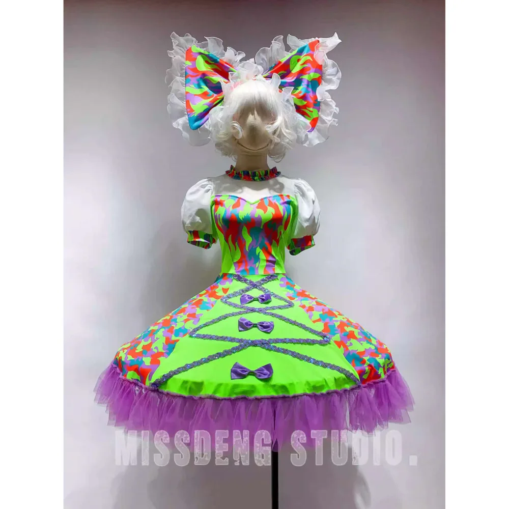 Bar Nightclub Cosplay Dress Cute Puffy Dress Dopamine Candy Color Bowknot Parade Costume Party Performance Outfit Amusement Park
Bar Nightclub Cosplay Dress Cute Puffy Dress Dopamine Candy Color Bowknot Parade Costume Party Performance Outfit Amusement Park