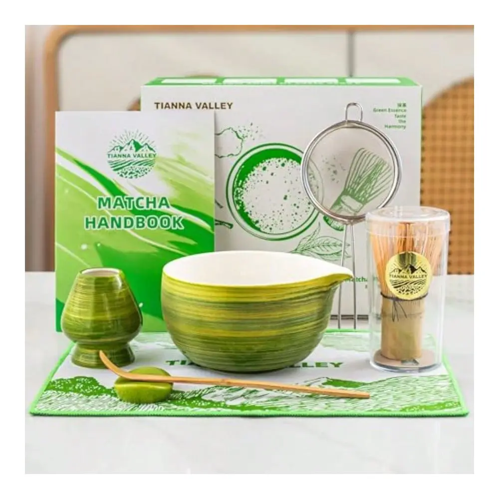 Molds Wisk Set 7 Pcs Green Ceramic And O Tea Ceremony Kit Wit 480 ML Bowl Wisk Older Scoop Ster Gt Set Tradit Tea Set
Molds Wisk Set 7 Pcs Green Ceramic And O Tea Ceremony Kit Wit 480 ML Bowl Wisk Older Scoop Ster Gt Set Tradit Tea Set