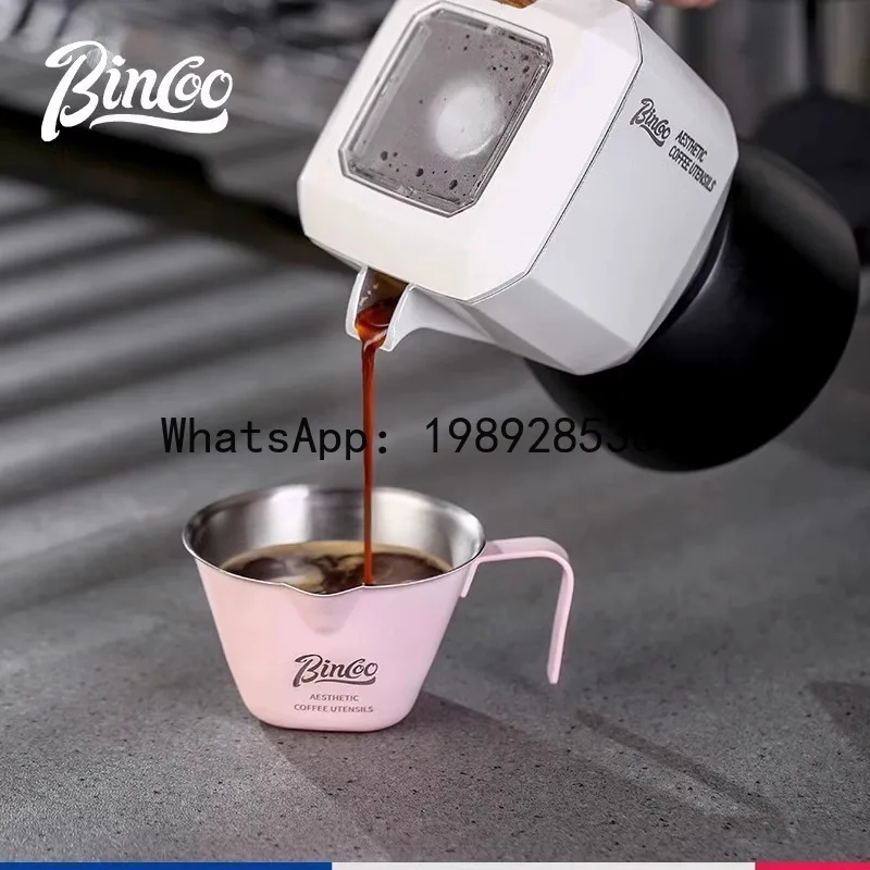 DSA Stainless Steel Coffee Measuring Cup Espresso Extract Espresso Ounce Cup
DSA Stainless Steel Coffee Measuring Cup Espresso Extract Espresso Ounce Cup