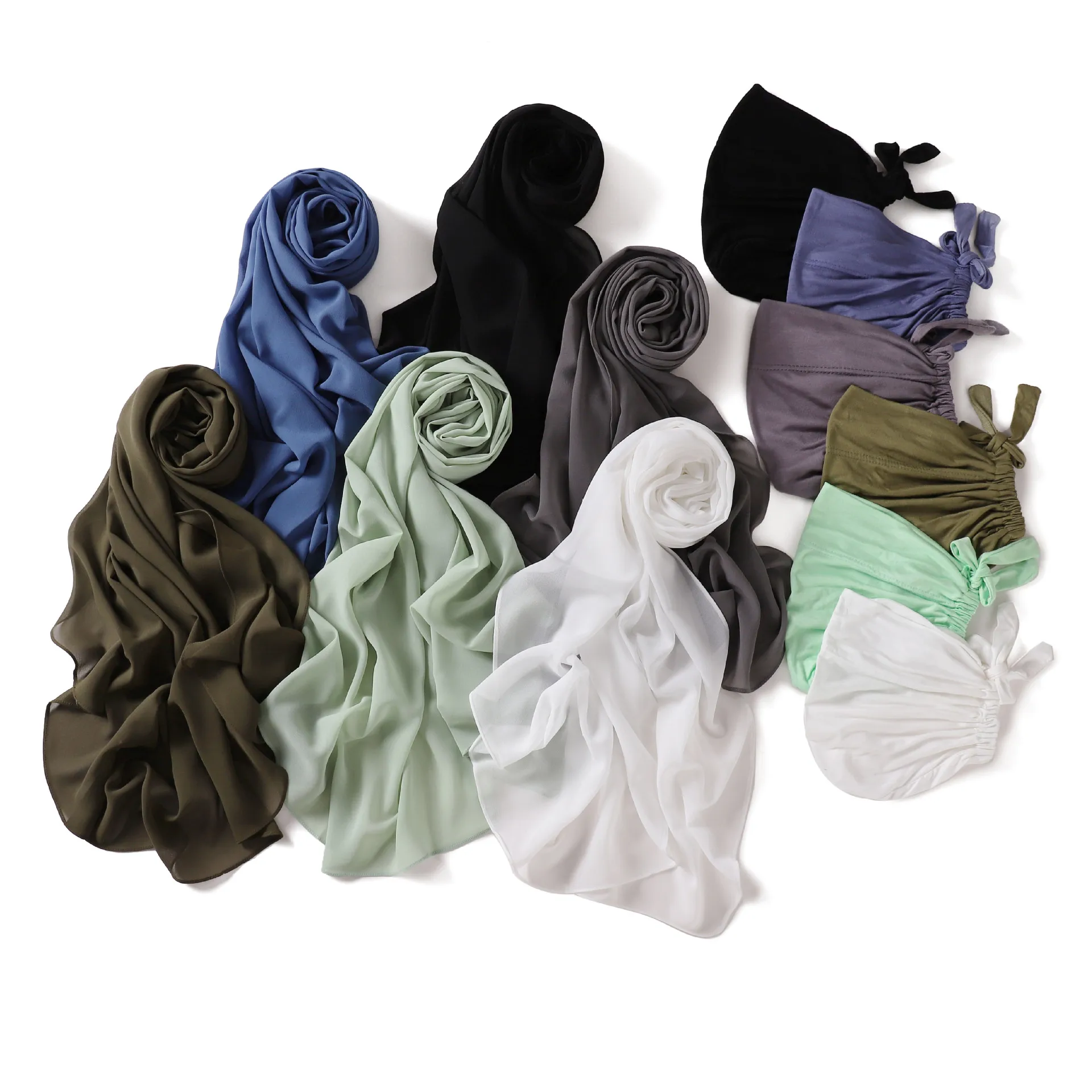 2 шт./компл., мусульманский хиджаб, длинный шифоновый шарф и трикотаж, внутренняя шапка, исламские шали, тюрбан, капот, нижний шарф, женский платок, шапка
2 шт./компл., мусульманский хиджаб, длинный шифоновый шарф и трикотаж, внутренняя шапка, исламские шали, тюрбан, капот, нижний шарф, женский платок, шапка