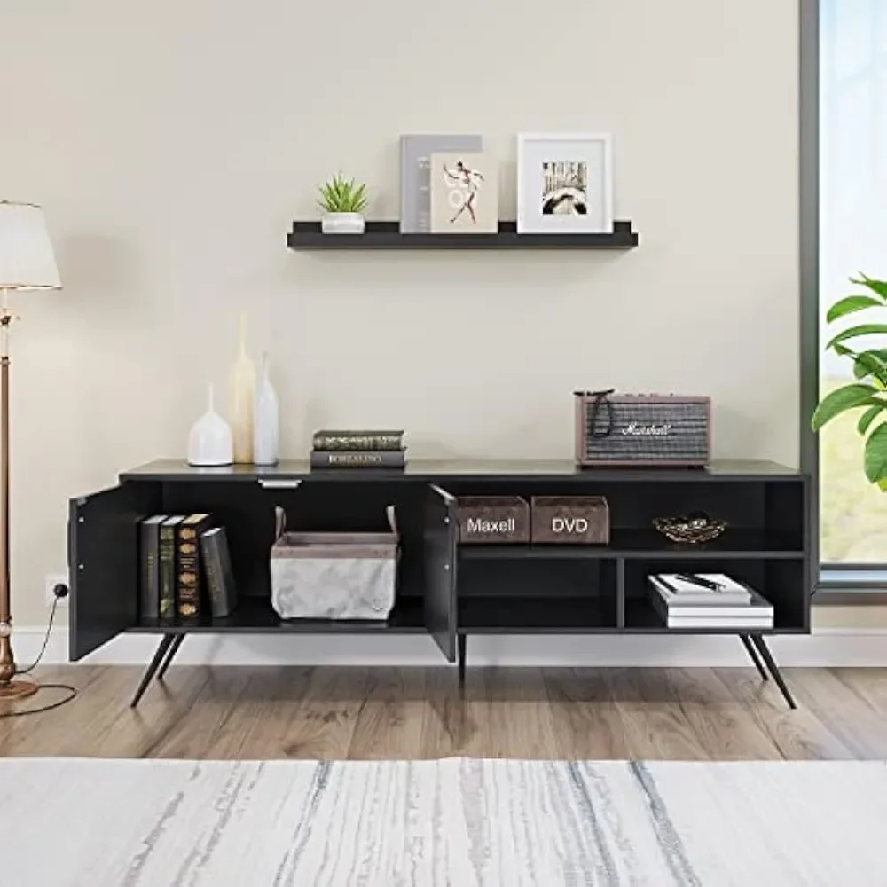 TV Stand Television Console Unit Cabinets with 3 Open Cubby and 2 Doors freight free
TV Stand Television Console Unit Cabinets with 3 Open Cubby and 2 Doors freight free