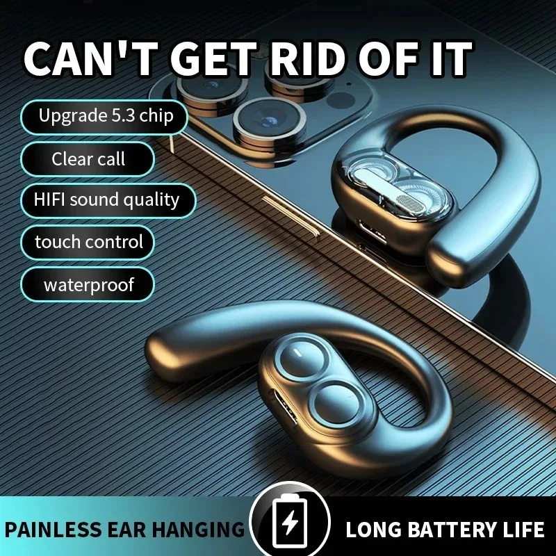 Беспроводные наушники с двойным динамиком, Bluetooth 5,4, Hi-Fi, шумоподавление, микрофон, Спортивная игровая гарнитура
Беспроводные наушники с двойным динамиком, Bluetooth 5,4, Hi-Fi, шумоподавление, микрофон, Спортивная игровая гарнитура