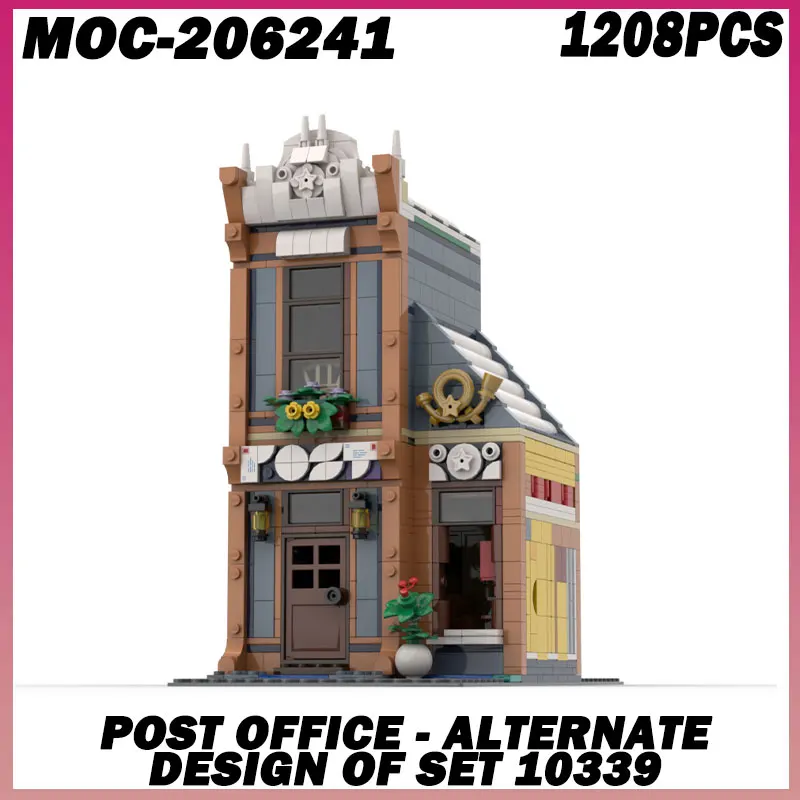 1208PCS MOC-206241 Moc Post Office Architecture Model Building Blocks DIY Creative Assembly Bricks Kids Holiday Gift
1208PCS MOC-206241 Moc Post Office Architecture Model Building Blocks DIY Creative Assembly Bricks Kids Holiday Gift