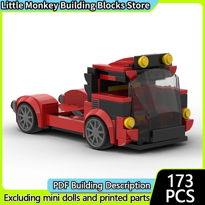 Speed Racing Car Model MOC Building Bricks Cargo Transport Truck Modular Technology Children Holiday Gifts Assemble Toys Suit
Speed Racing Car Model MOC Building Bricks Cargo Transport Truck Modular Technology Children Holiday Gifts Assemble Toys Suit