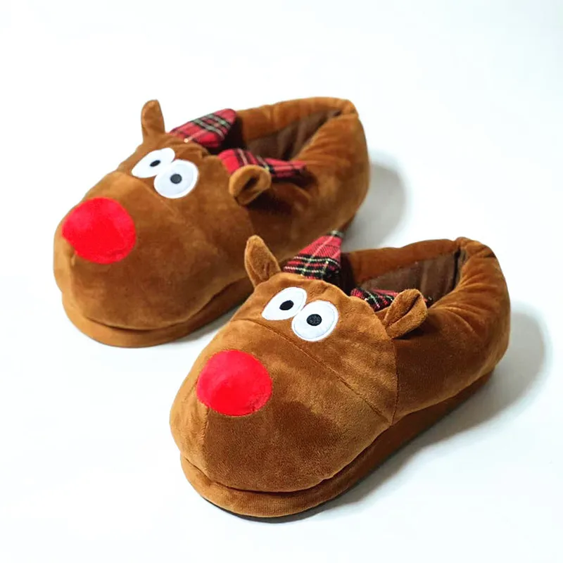 2025 Christmas Plush Reindeer Slippers Cozy Animal Design Home Shoes Soft Sole Non-Slip Indoor Comfort Wear Holiday Gift Idea
2025 Christmas Plush Reindeer Slippers Cozy Animal Design Home Shoes Soft Sole Non-Slip Indoor Comfort Wear Holiday Gift Idea