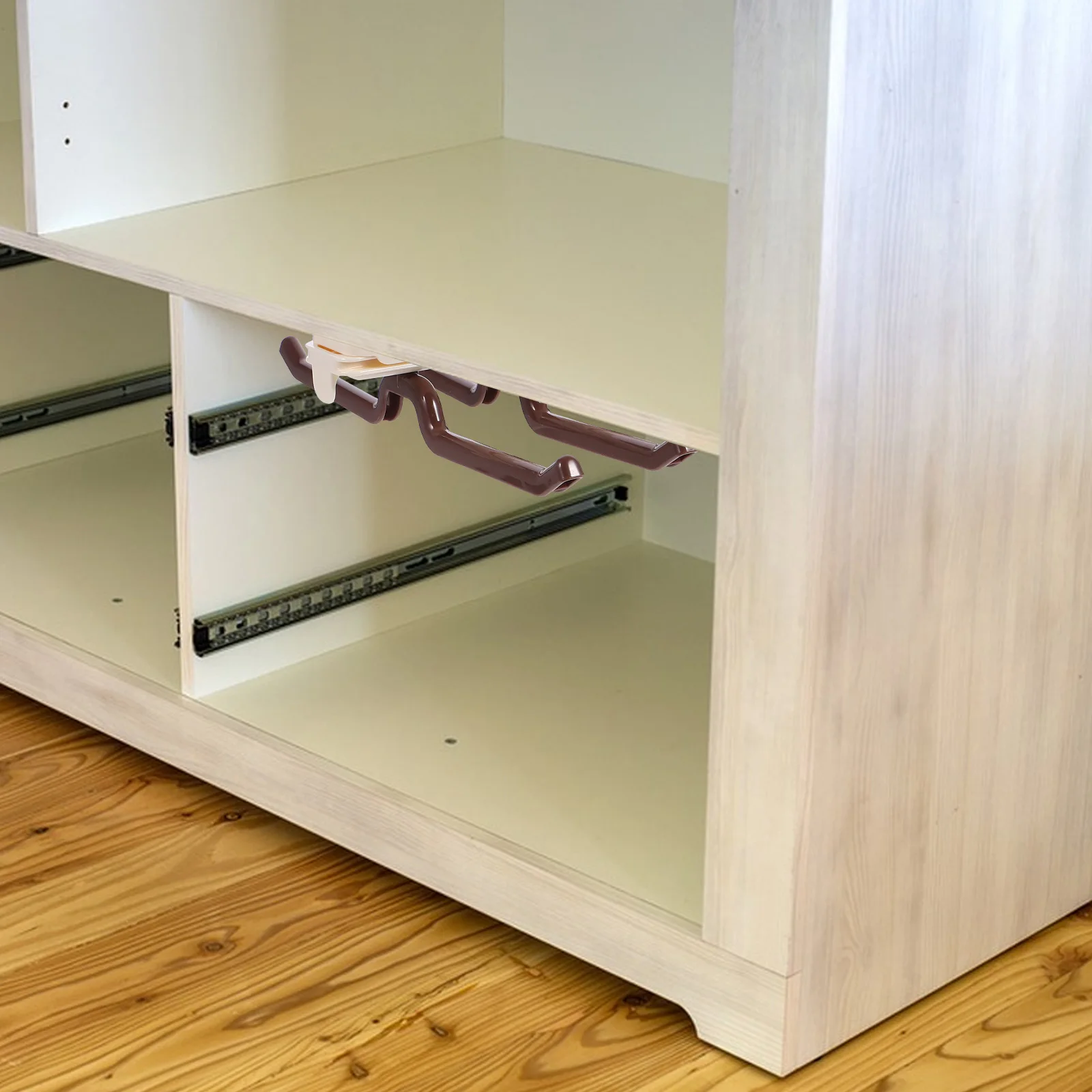 Sliding Rail Retractable Closet Pants Hanger Pull Out Clothes Organizer Track Guides Slides Hanger Wardrobe Space-Saving Track
Sliding Rail Retractable Closet Pants Hanger Pull Out Clothes Organizer Track Guides Slides Hanger Wardrobe Space-Saving Track